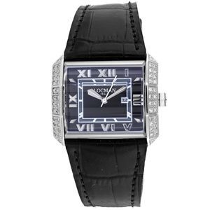 Locman Women's Diamond Classic Diamodns Black Dial Watch - 232BK2DC/BKLE